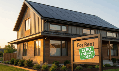 solar panels property value rental modern home example