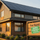 solar panels property value rental modern home example